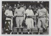 Babe Ruth, Lloyd Waner, Lou Gehrig, Paul Waner