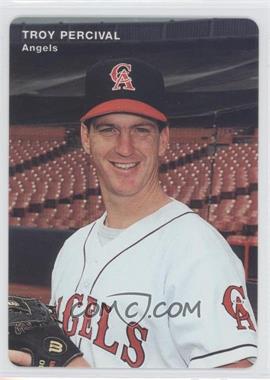 1995 Mother's Cookies California Angels - Stadium Giveaway [Base] #25 - Troy Percival