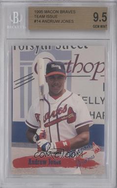 1995 Multi-Ad Macon Braves - [Base] #_ANJO.1 - Andruw Jones (Batting Pose) [BGS 9.5 GEM MINT]