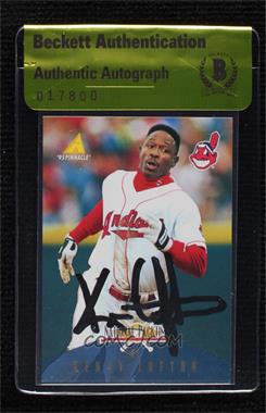 1995 National Packtime - [Base] #16 - Kenny Lofton [BAS Authentic]