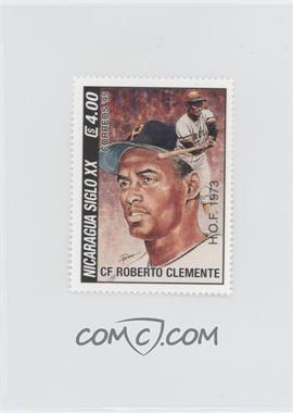 1995 Nicaragua Siglo XX Grandes Jugadores de Beisbol - Postal Stamps #_ROCL - Roberto Clemente