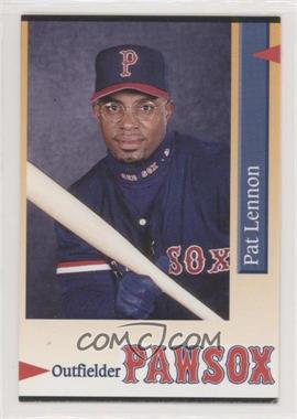 1995 Pawtucket Red Sox (Pawsox) Team Issue - [Base] #22 - Pat Lennon [EX to NM]