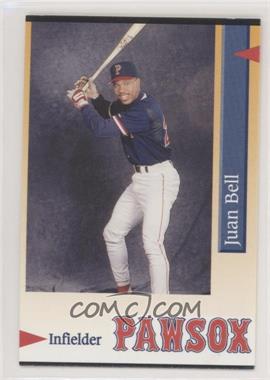 1995 Pawtucket Red Sox (Pawsox) Team Issue - [Base] #23 - Juan Bell [EX to NM]