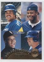 Mike Piazza,Ken Griffey Jr.,  Frank Thomas, Jeff Bagwell