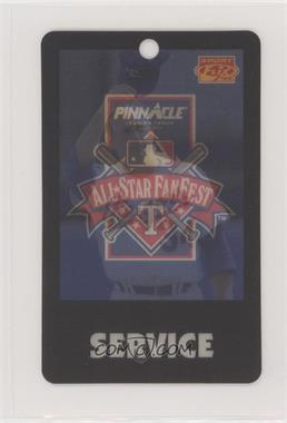 1995 Pinnacle Sportflix All-Star Fanfest Passes - [Base] #SERV - Service - Nolan Ryan