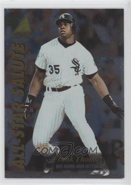 1995 Pinnacle Zenith Edition - All-Star Salute #2 - Frank Thomas [Noted]
