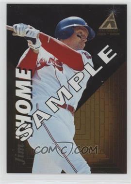 1995 Pinnacle Zenith Edition - [Base] - Samples #51 - Jim Thome