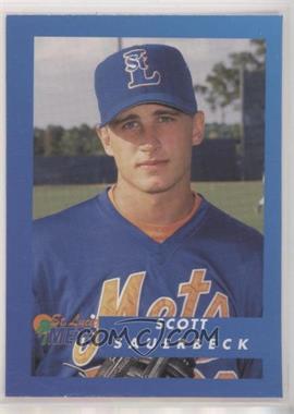 1995 Publix Super Market St. Lucie Mets - [Base] - Blank Back #29 - Scott Sauerbeck [Poor to Fair]