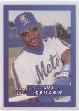1995 Publix Super Market St. Lucie Mets - [Base] #7 - Lou Benbow