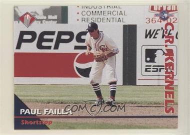 1995 Raging Color Classics Cedar Rapids Kernels - [Base] #13 - Paul Failla