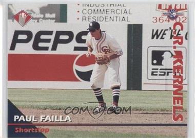 1995 Raging Color Classics Cedar Rapids Kernels - [Base] #13 - Paul Failla