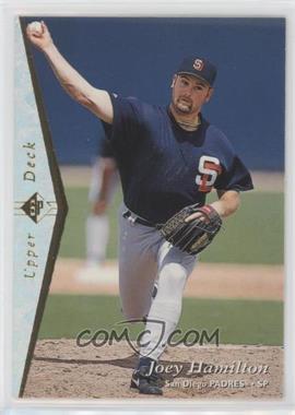 1995 SP - [Base] - Silver #109 - Joey Hamilton