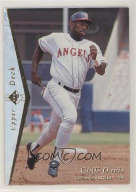 1995 SP - [Base] - Silver #133 - Chili Davis