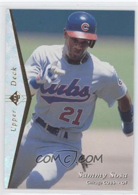 1995 SP - [Base] - Silver #35 - Sammy Sosa