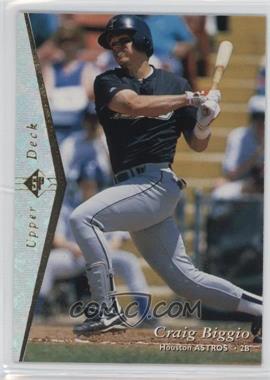 1995 SP - [Base] - Silver #61 - Craig Biggio