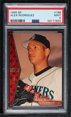 1995 SP - [Base] #188 - Alex Rodriguez [PSA 9 MINT]