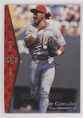 1995 SP - [Base] #195 - Juan Gonzalez