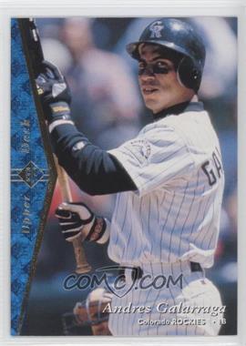 1995 SP - [Base] #48 - Andres Galarraga