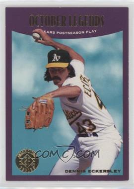 1995 SP Championship Series - [Base] #104 - Dennis Eckersley