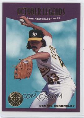 1995 SP Championship Series - [Base] #104 - Dennis Eckersley