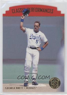 1995 SP Championship Series - Classic Performances - Die-Cut #CP5 - George Brett