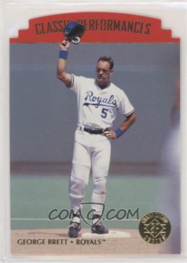 1995 SP Championship Series - Classic Performances - Die-Cut #CP5 - George Brett