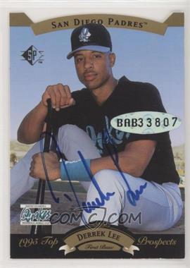 1995 SP Top Prospects - Autographs #_DELE - Derrek Lee