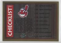 Checklist (Cleveland Indians, Florida Marlins)