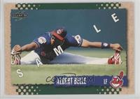 Albert Belle (Sample in White on Front) [Noted]
