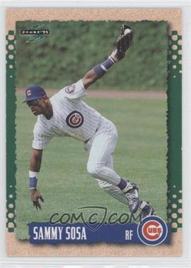 1995 Score - [Base] #34 - Sammy Sosa