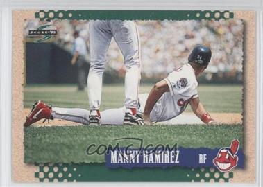 1995 Score - [Base] #445 - Manny Ramirez