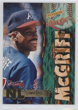 1995 Score - Rules #SR 13 - Fred McGriff