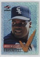 Checklist - Frank Thomas