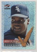 Checklist - Frank Thomas