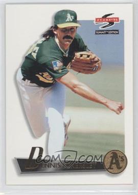 1995 Score Summit - [Base] #99 - Dennis Eckersley