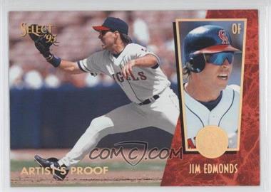 1995 Select - [Base] - Artist's Proof #40 - Jim Edmonds