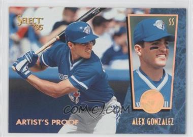 1995 Select - [Base] - Artist's Proof #95 - Alex Gonzalez