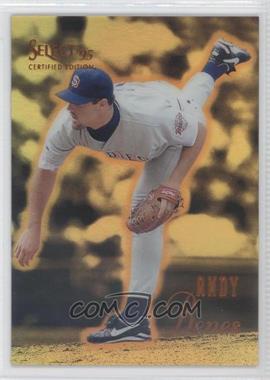 1995 Select Certified Edition - [Base] - Mirror Gold #25 - Andy Benes