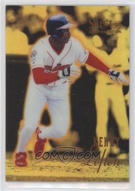 1995 Select Certified Edition - [Base] - Mirror Gold #91 - Kenny Lofton