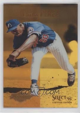 1995 Select Certified Edition - [Base] - Mirror Gold #92 - Rookie - Carlos Perez