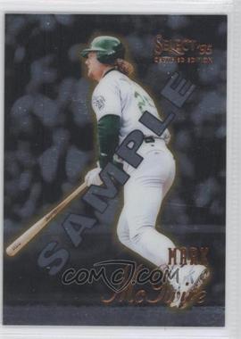 1995 Select Certified Edition - [Base] - Sample #50 - Mark McGwire