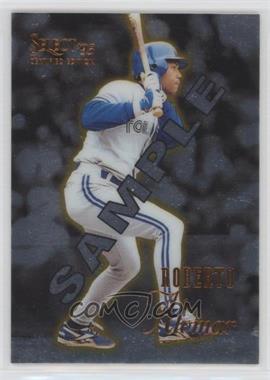 1995 Select Certified Edition - [Base] - Sample #75 - Roberto Alomar