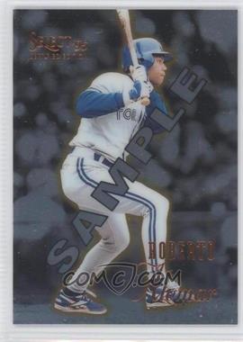 1995 Select Certified Edition - [Base] - Sample #75 - Roberto Alomar