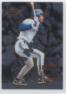 1995 Select Certified Edition - [Base] - Sample #75 - Roberto Alomar