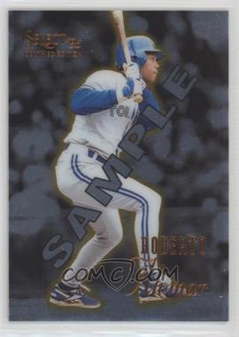 1995 Select Certified Edition - [Base] - Sample #75 - Roberto Alomar