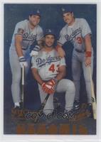 Eric Karros, Raul Mondesi, Mike Piazza