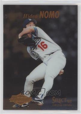 1995 Select Certified Edition - [Base] #98 - Rookie - Hideo Nomo