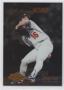 1995 Select Certified Edition - [Base] #98 - Rookie - Hideo Nomo