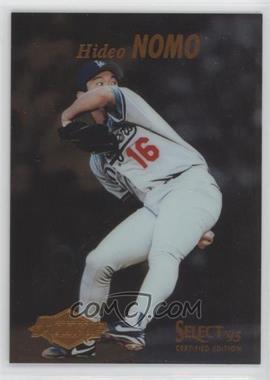 1995 Select Certified Edition - [Base] #98 - Rookie - Hideo Nomo