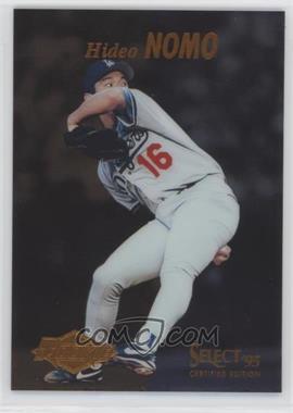 1995 Select Certified Edition - [Base] #98 - Rookie - Hideo Nomo